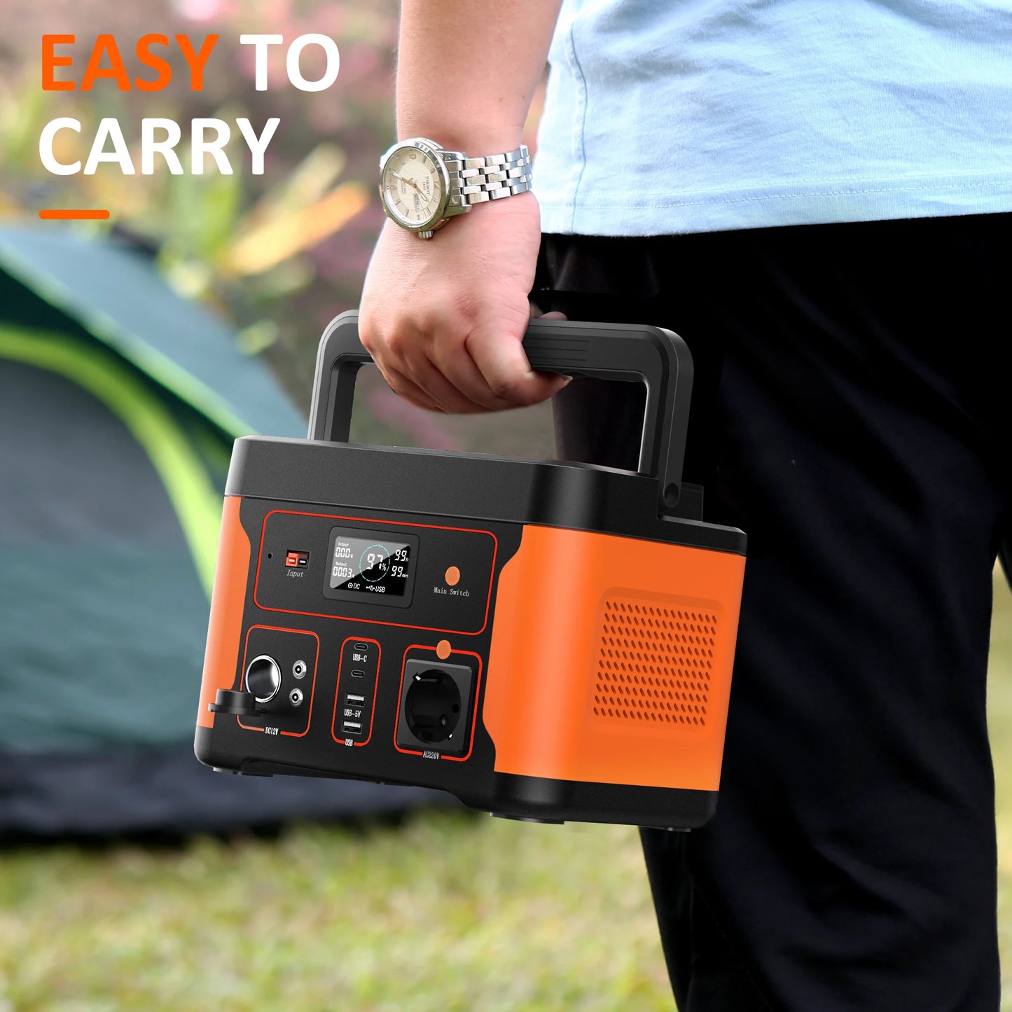 300W  780000mAh High Capacity Power Bank 4 in 1 Multifunction  Good for TV/Projector/Flashlight Camping Hiking Outdoor Tools - Newer-Adventures